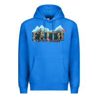 True Royal faith can move mountains cross Premium Hoodie - NancyCooperArtShop