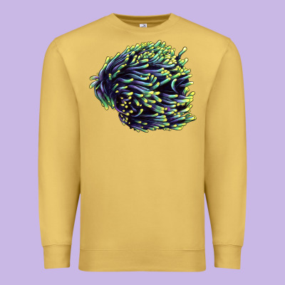Sea Coral Premium Sweatshirt Designed By Lillyallendesigns