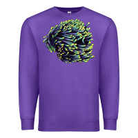 Purple Sea Coral Premium Sweatshirt - LillyAllenDesigns