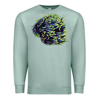 Seafoam Sea Coral Premium Sweatshirt - LillyAllenDesigns