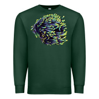 Sports Green Sea Coral Premium Sweatshirt - LillyAllenDesigns
