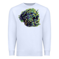 White Sea Coral Premium Sweatshirt - LillyAllenDesigns