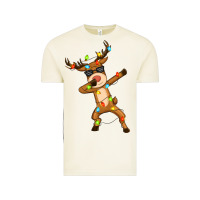 Vintage Arctic dabbing deer Vintage Tee - Zillion Design Studio