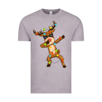 Vintage Zinc dabbing deer Vintage Tee - Zillion Design Studio