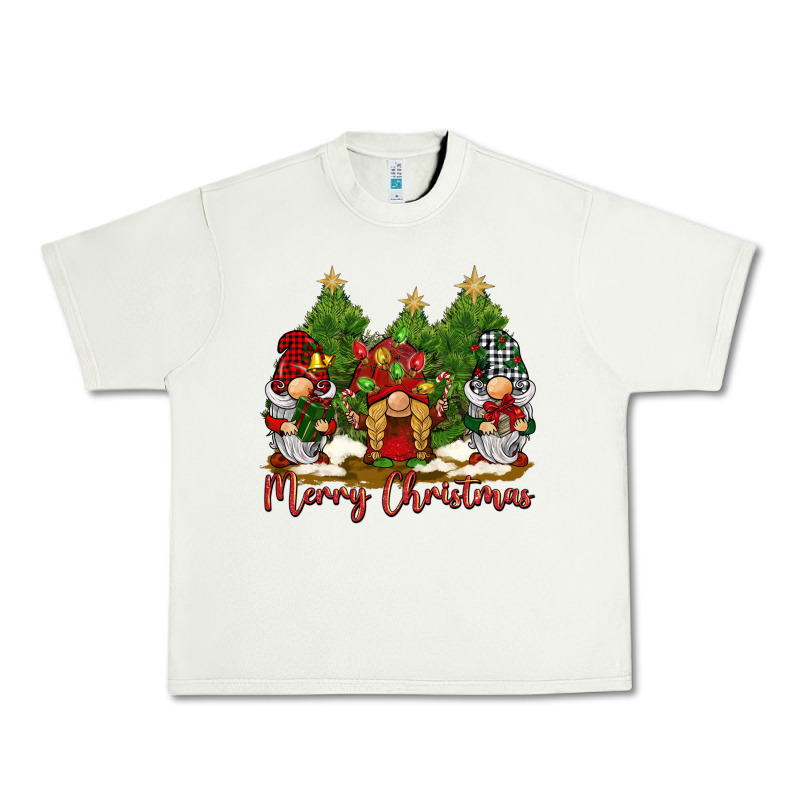 Merry Christmas Gnomies Urban Heavy Tee by BarkalooDesign | Teevron