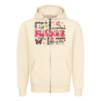 Sandshell ella es mama Zipper Hoodie - JahusDesignShop
