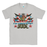 Moon Dust All American dude 4th of July Classic Tee - CowGirlArtShop