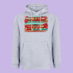 Christmas Background Heavyweight Hoodie Designed By Adodesignshop