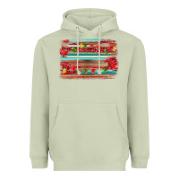 Matcha christmas background Heavyweight Hoodie - AdoDesignShop