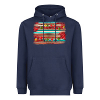 Navy christmas background Heavyweight Hoodie - AdoDesignShop