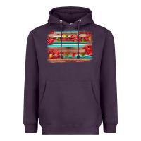 Plum christmas background Heavyweight Hoodie - AdoDesignShop