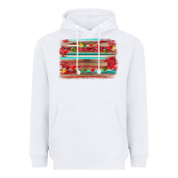 White christmas background Heavyweight Hoodie - AdoDesignShop