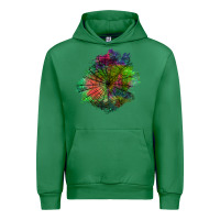 Emerald halloween spider web for patches Urban Hoodie - BundleAndBundleShop