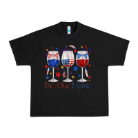 Black red wine and blue wine glasses Urban Heavy Tee - texasbilliewilder
