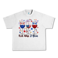 Lunar Rock red wine and blue wine glasses Urban Heavy Tee - texasbilliewilder