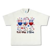 Pistachio red wine and blue wine glasses Urban Heavy Tee - texasbilliewilder