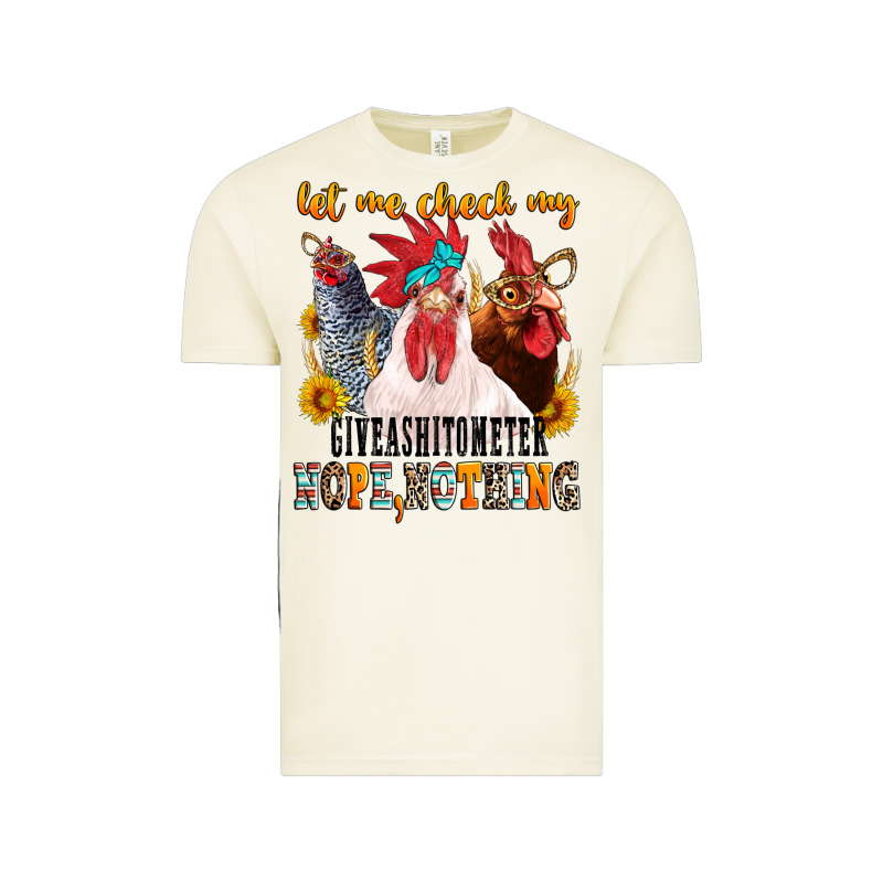 Let Me Check My Giveashitometer Vintage Tee by texasbilliewilder | Teevron