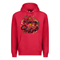 Cardinal merry christmas Premium Hoodie - MaliasSmallBusiness