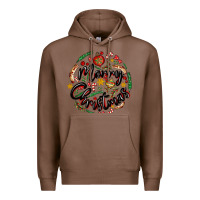 Chestnut merry christmas Premium Hoodie - MaliasSmallBusiness