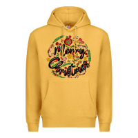 Mustard merry christmas Premium Hoodie - MaliasSmallBusiness