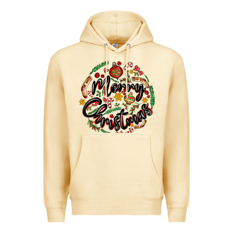 Merry Christmas Premium Hoodie by MaliasSmallBusiness | Teevron