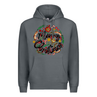 Rock merry christmas Premium Hoodie - MaliasSmallBusiness