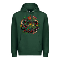Sports Green merry christmas Premium Hoodie - MaliasSmallBusiness