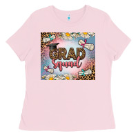 Bubblegum Pink grad squad Ladies Tee - AdoDesignShop