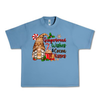 Pebble Blue gingerbread wishes and cocoa kisses Urban Heavy Tee - Zillion Design Studio