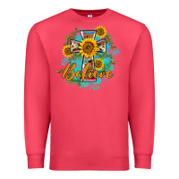 Cardinal western belive sunflowers cross Premium Sweatshirt - BarkalooDesign