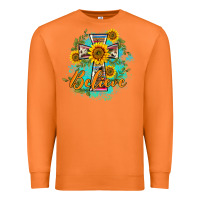 Carrot western belive sunflowers cross Premium Sweatshirt - BarkalooDesign