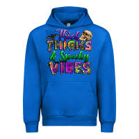 Cobalt thick thighs and spooky vibes Urban Hoodie - BundleAndBundleShop