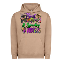 Pigment Burro thick thighs and spooky vibes Urban Hoodie - BundleAndBundleShop