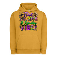 Pigment Peanut Butter thick thighs and spooky vibes Urban Hoodie - BundleAndBundleShop