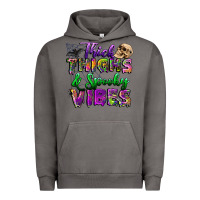 Pigment Tornado thick thighs and spooky vibes Urban Hoodie - BundleAndBundleShop