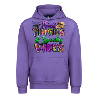 Tulip thick thighs and spooky vibes Urban Hoodie - BundleAndBundleShop