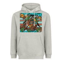 Moon Dust bucking bronco cowboy rodeo cactus and sunflowers Heavyweight Hoodie - Artiststas