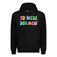 Black 12 new chapter 365 new chances Premium Hoodie - MaliasSmallBusiness