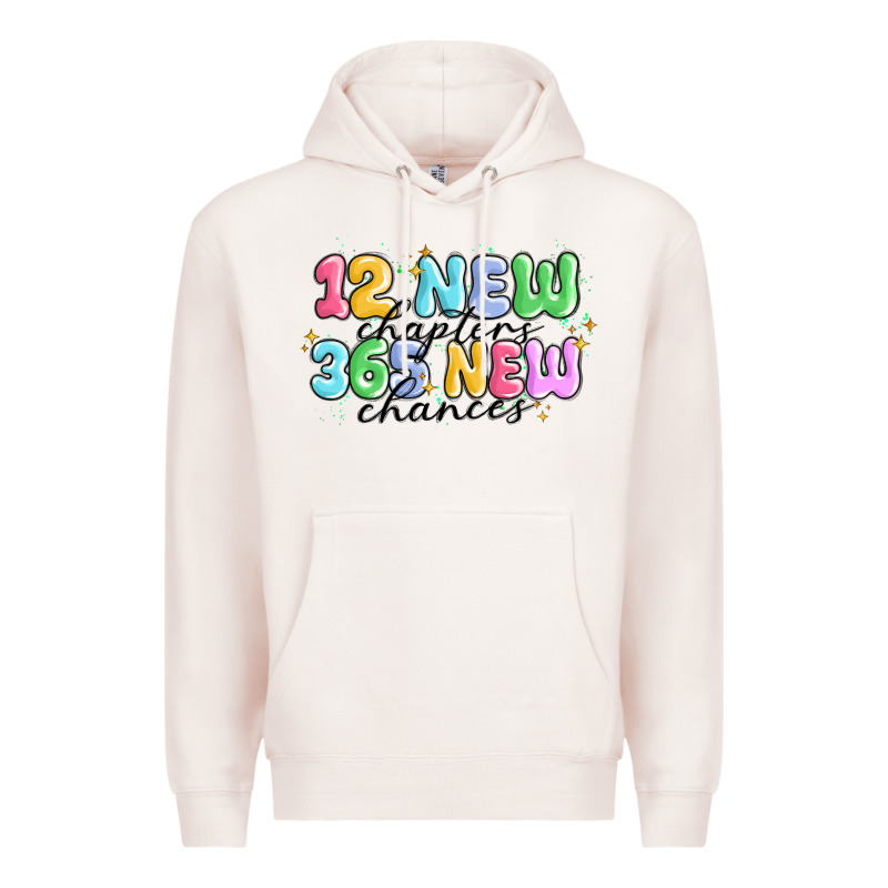 12 New Chapter 365 New Chances Premium Hoodie by MaliasSmallBusiness | Teevron