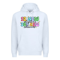 White 12 new chapter 365 new chances Premium Hoodie - MaliasSmallBusiness