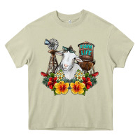Mossy farm life sheep Heavy Core Tee - SublimationCraftShop