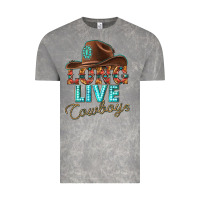 Cloud Rock long live cowboys Vintage Tee - texasbilliewilder