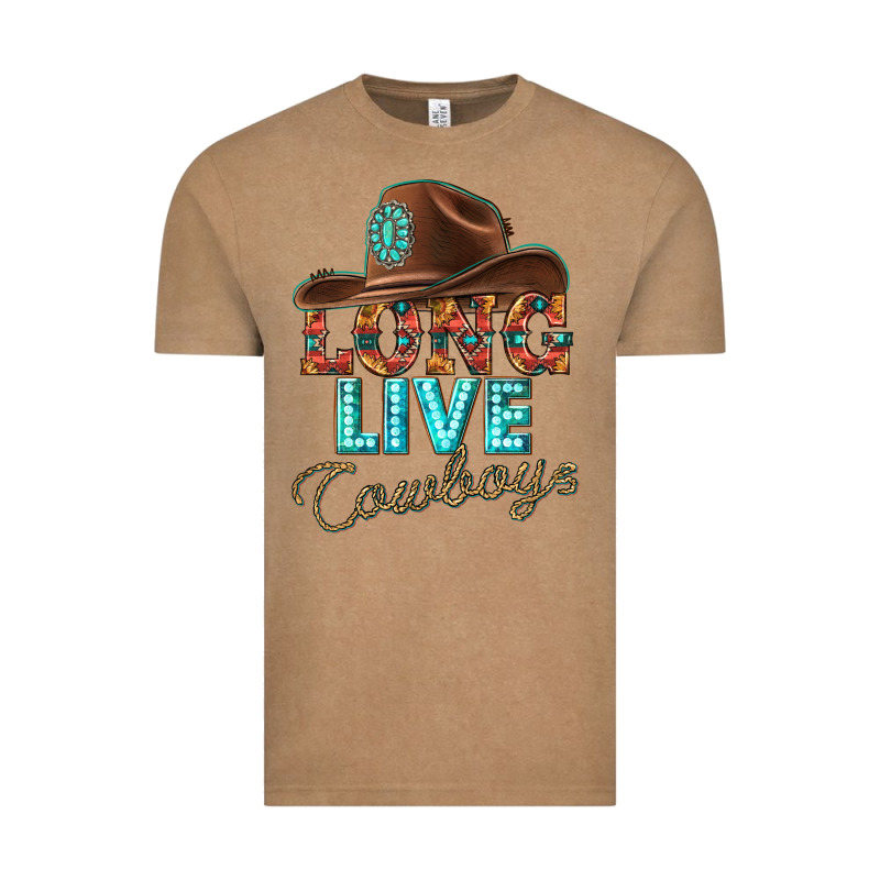 Long Live Cowboys Vintage Tee by texasbilliewilder | Teevron