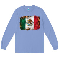 Colony Blue mexican and leopard flag Long Sleeve Tee - CTS Tumbler Store