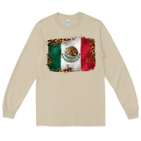 Mushroom mexican and leopard flag Long Sleeve Tee - CTS Tumbler Store