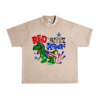 French Oak red white rawr billie wilder Urban Heavy Tee - texasbilliewilder
