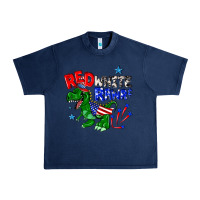 Navy red white rawr billie wilder Urban Heavy Tee - texasbilliewilder