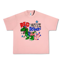 Salmon red white rawr billie wilder Urban Heavy Tee - texasbilliewilder