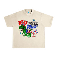 Sandshell red white rawr billie wilder Urban Heavy Tee - texasbilliewilder