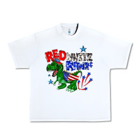 White red white rawr billie wilder Urban Heavy Tee - texasbilliewilder